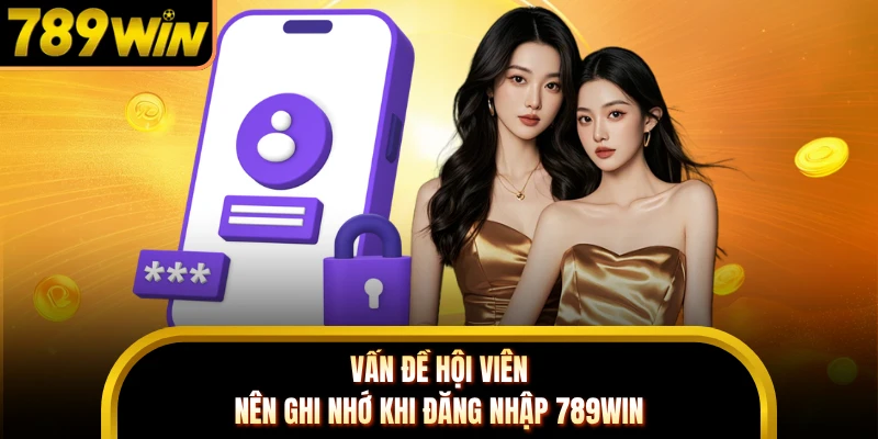 Vấn đề hội viên nên ghi nhớ khi đăng nhập 789WIN